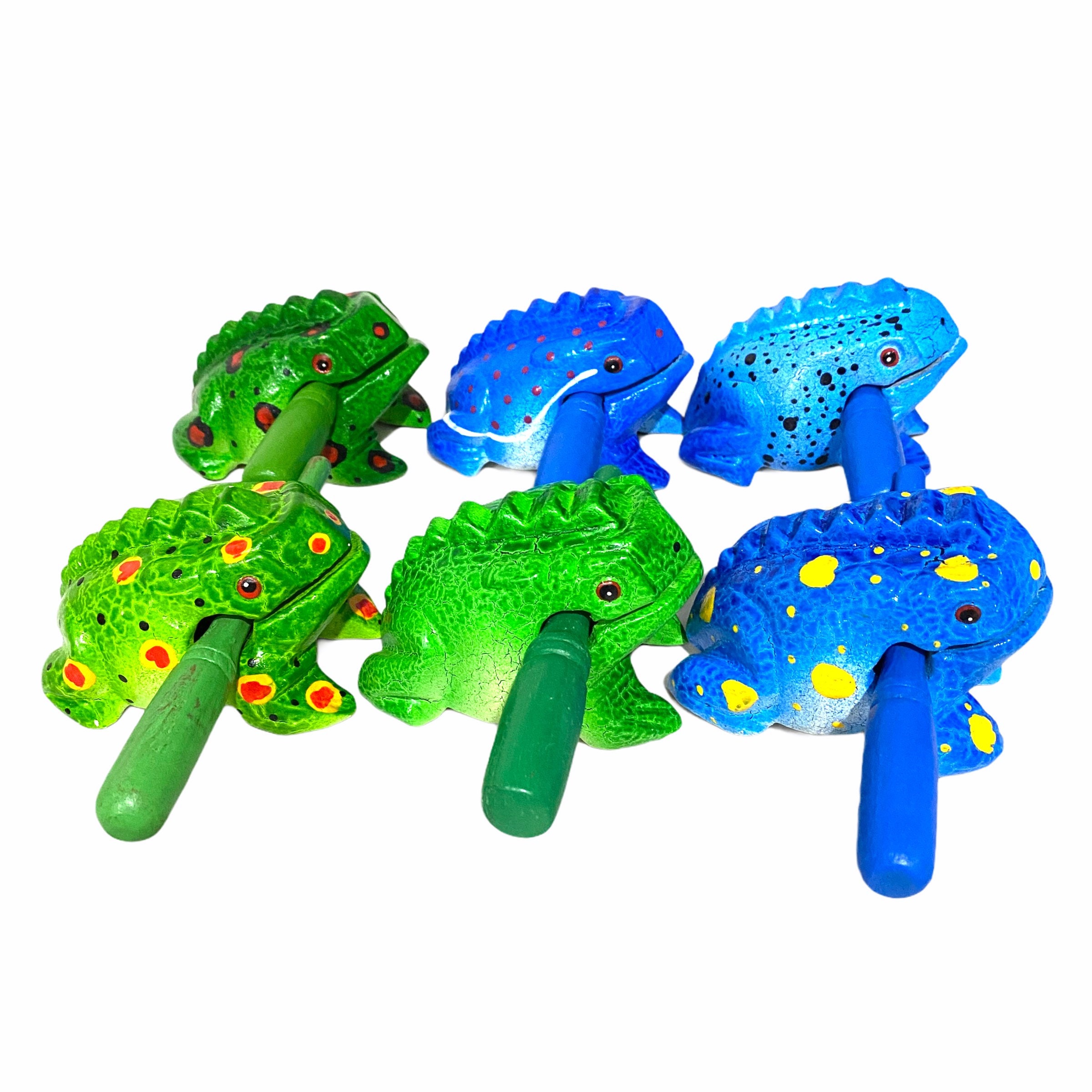 Sonido Rana De Madera Rana Musical De Madera Juguete De