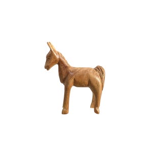Wooden horse whistle noise maker handmade