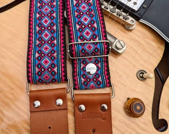 Electric Leather Guitar Strap
