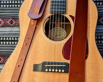 Full Leather handmade Guitar Strap