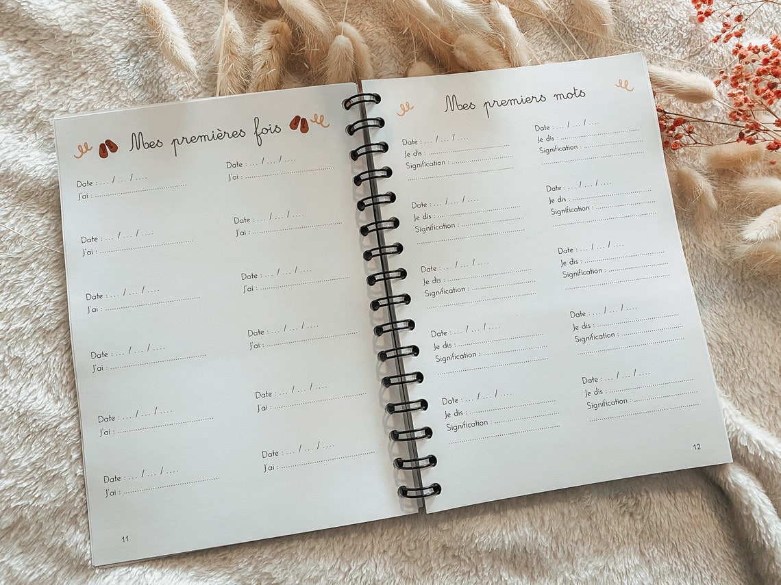 Cahier de liaison parents nounou | Etsy