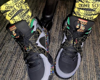Crime Scene digital download file for sublimation socks - Silky Socks Athletic (instant digital download, no socks will be shipped)