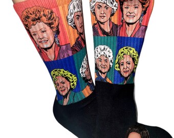 Golden Girls Pop Art socks