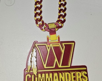Rally Team Chain - Cuban Link Rally Chain (Select your team)
