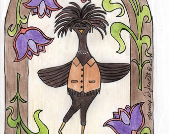 Henrietta Gone West-rug haken patroon