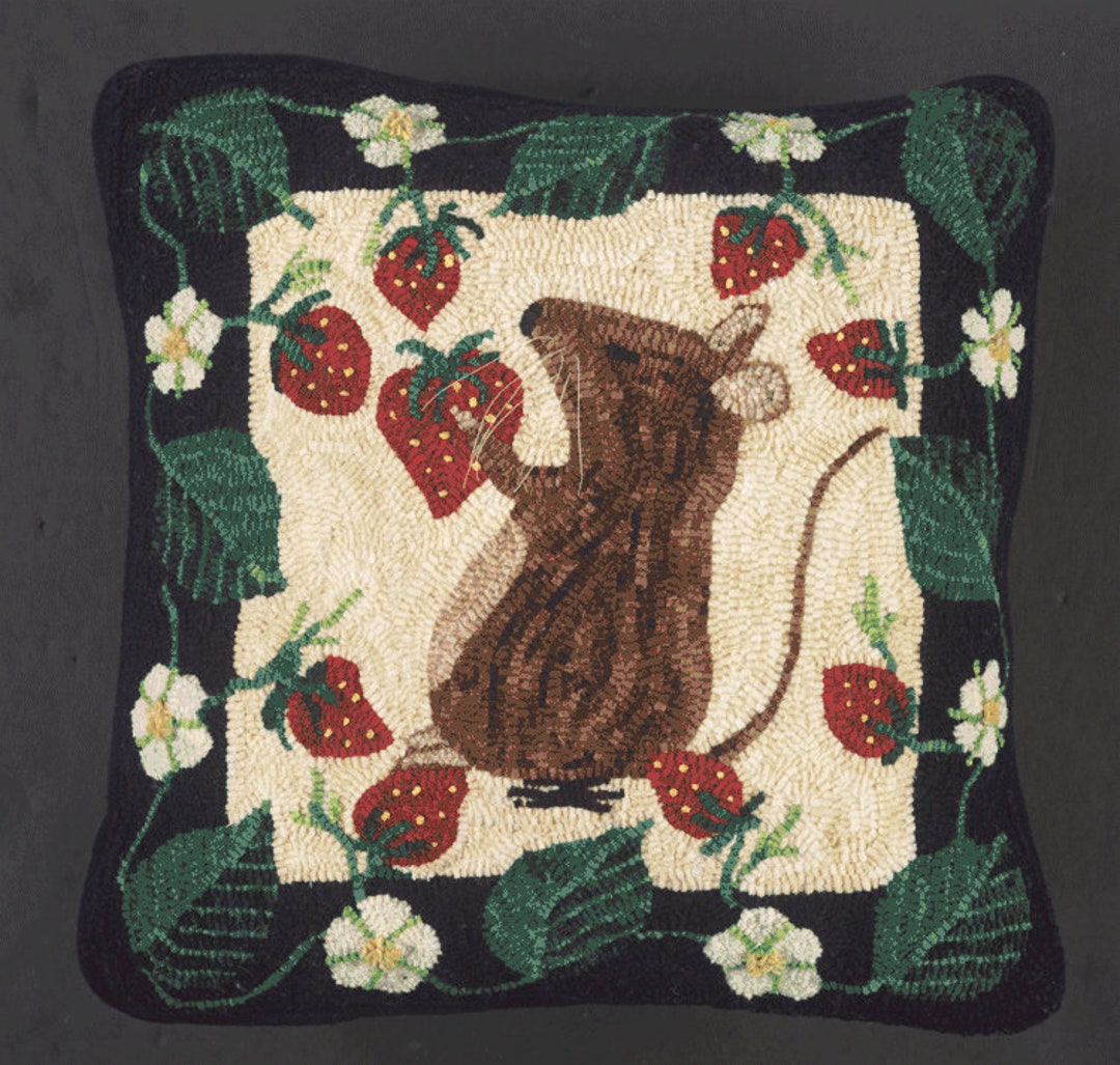 Mouse Heaven - Rug Hooking Kit - Etsy