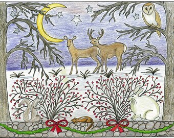 Natures Wonderland Kit with Cut Wool