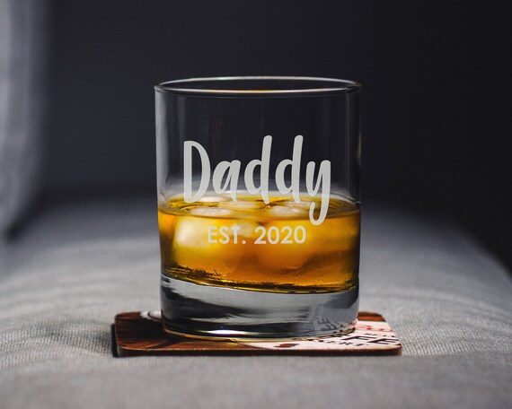 daddy whiskey glass