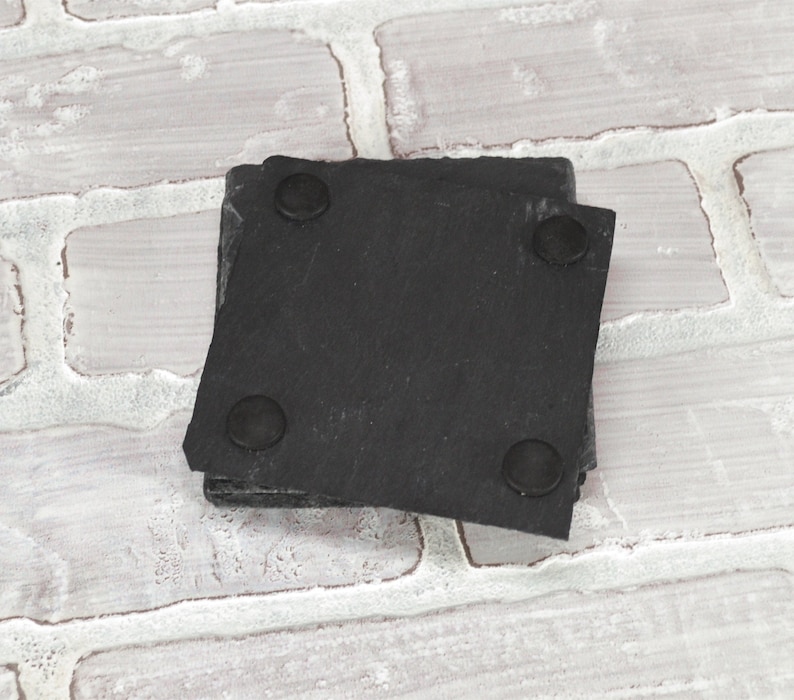 New Mexico Coasters - Zia Flag Symbol - New Mexico Gift - New Mexico - Slate Coasters - Engraved Coasters - Wedding Gift - Housewarming Gift image 4
