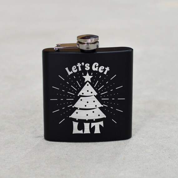 I Like Your Package - Funny Christmas Flask