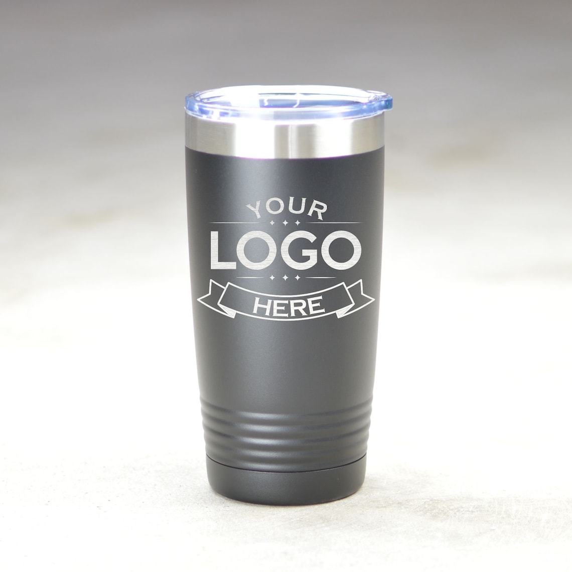 Custom Business Logo Tumblers. 20 Oz Stainless Steel Insulated - Etsy ...