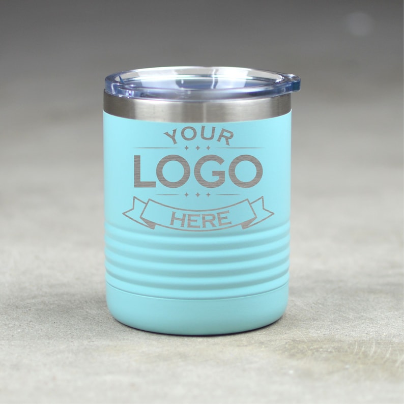 Custom Logo Tumbler. Business Logo Tumbler. Employee Gifts. Etsy
