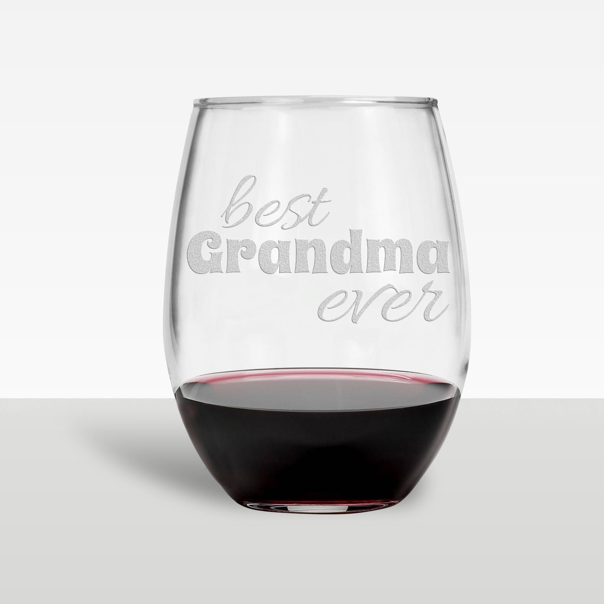 Details about   Best Gram Ever Grammy Grandma Grandmother Stemmed Stemless Wine Glass 