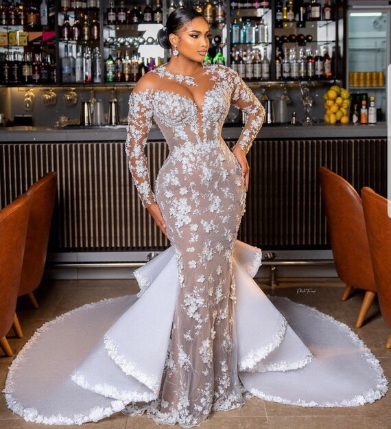 Luxury Prom Dress wedding Reception Dress party Dress african