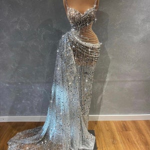 Long luxury prom dress,wedding reception dress,party dress,homecoming dress,African women clothing,evening dress,bridal dress,birthday dress