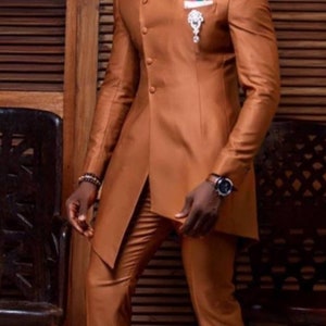 Men’s wedding prom suit,African prom men’s wear,African prom suit,formal wedding men bespoke suit,African fashion