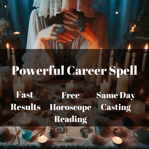 Powerful Career Spell | New Job Employment Opportunities,Financial Prosperity, Get A Promotion ,Find New Job Magic