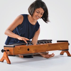 ANANTAR Tamboora Santoor Infinite Strings Pentatonic Scaled Raga Unfolds Natural Harmonics and Rich Sound image 1