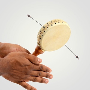 DAMRU - KUDUKUDDUPPU | Handmade Stick Drum | Dynamic Rhythmic Instrument
