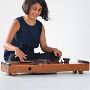 ANANTAR Tamboora Santoor Infinite Strings Pentatonic Scaled Raga Unfolds Natural Harmonics and Rich Sound image 3