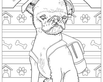 Funny Puppies Coloring Pages