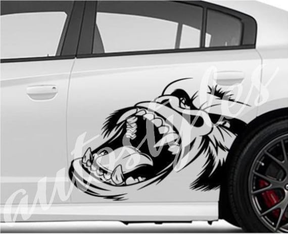 Gorilla Face Vinyl Decal for 2015-2020 