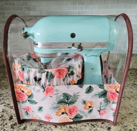 Daisy Rose Florals Kitchenaid Bowl Cover Mixer Clear Dust Cover