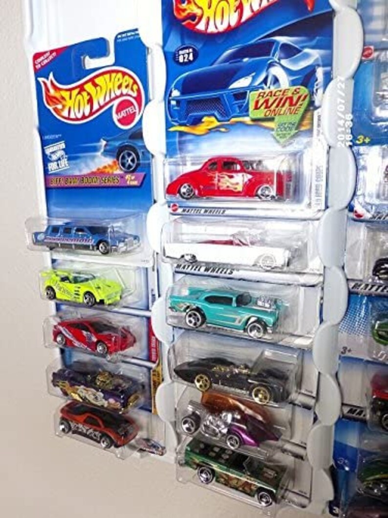 Hot Wheels Display Case black or White for Carded Cars W Etsy