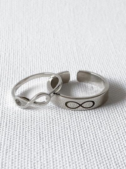 Infinity Couple Ring S925 Infinity Ring / 925 Sterling - Etsy