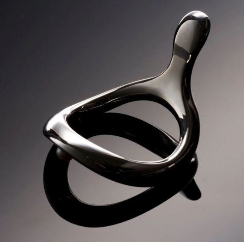 Silver Oval Cock Ring Scrotum Ring-Cock Ring cock rings to delay premature ejaculation Body shape Penis Ring Most ergonomic