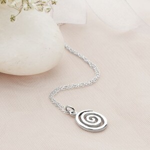 Open Spiral Necklace