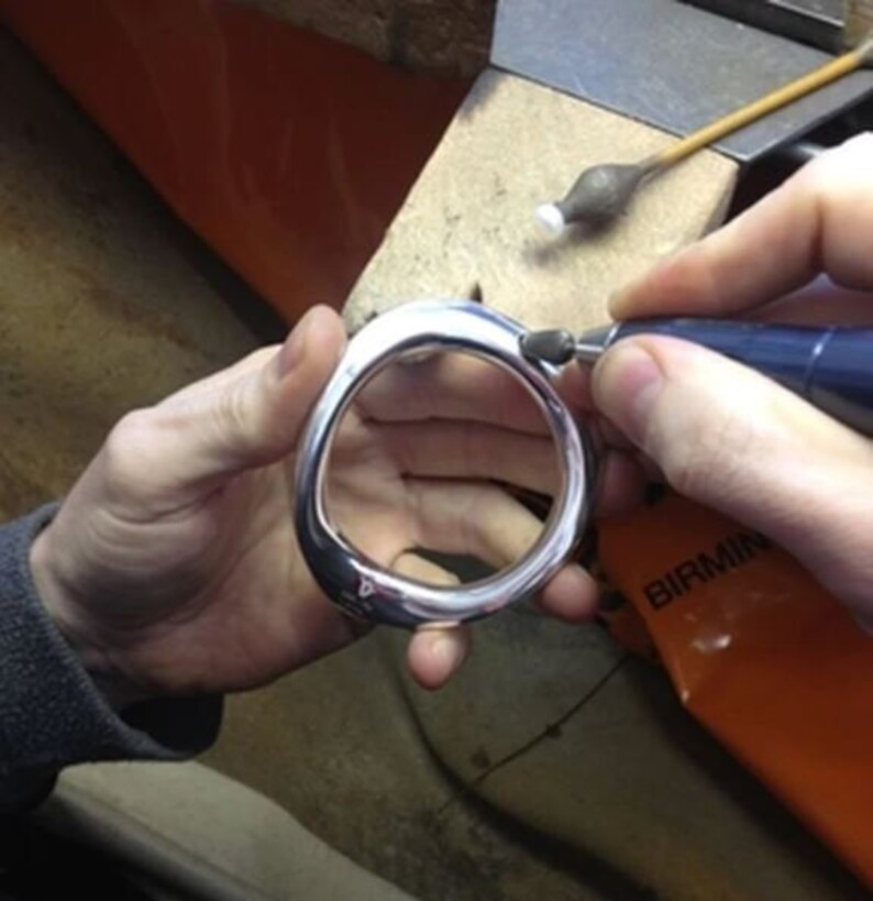 Silver Oval Cock Ring Scrotum Ring-Cock Ring cock rings to delay premature ejaculation Body shape Penis Ring Most ergonomic