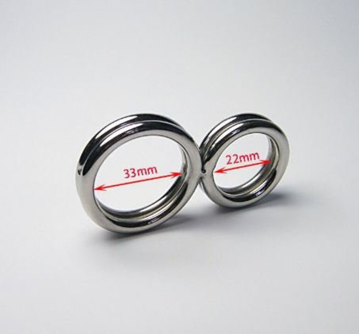 Two 2 Loop Sex Delay Ring Glans Ring for Mencock Etsy India