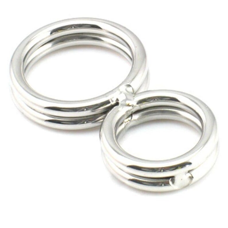 Two 2 Loop Sex Delay Ring Glans Ring for Mencock Etsy Australia