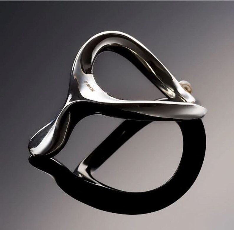 Silver Oval Cock Ring Scrotum Ring-Cock Ring cock rings to delay premature ejaculation Body shape Penis Ring Most ergonomic