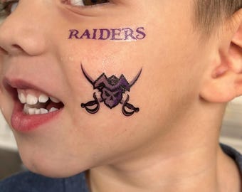 Tatuajes temporales personalizados para deportes, fiestas y diversión. / hockey / béisbol / fútbol / fútbol americano / sóftbol / cumpleaños / equipos / torneos