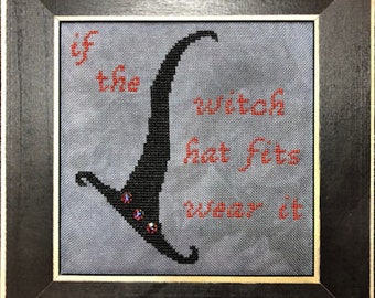 Cross Stitch Chart "Witch Hat"