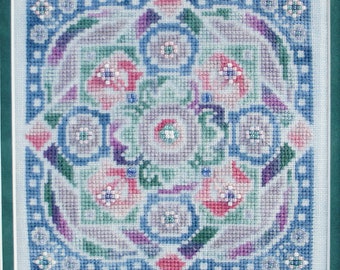 Cross Stitch Chart "Village Blooms"