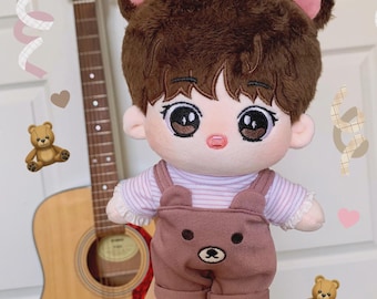Muñeco de peluche K-Pop Bamgyu Bear Tubatu de 20 cm