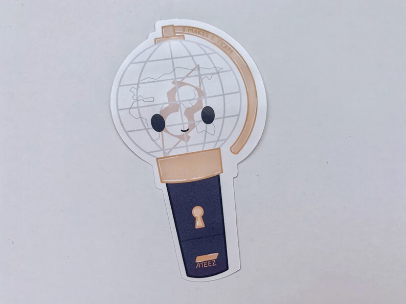 ATEEZ Cute Lightiny Sticker ATEEZ Lightstick Stickers for | Etsy