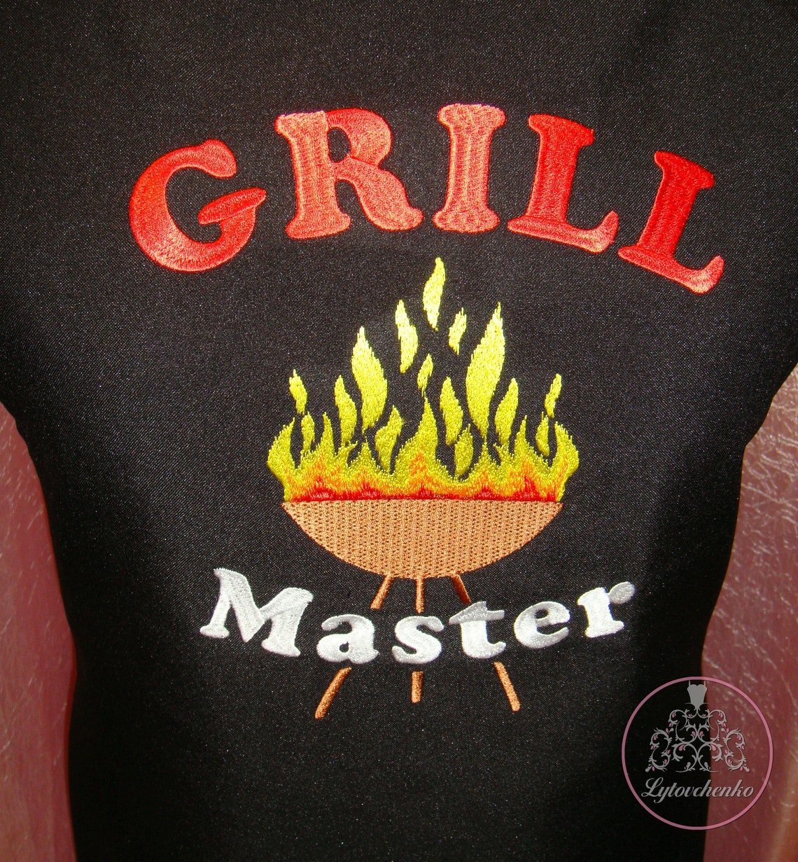 Grill Master Embroidery Design 5 Sizes. Etsy
