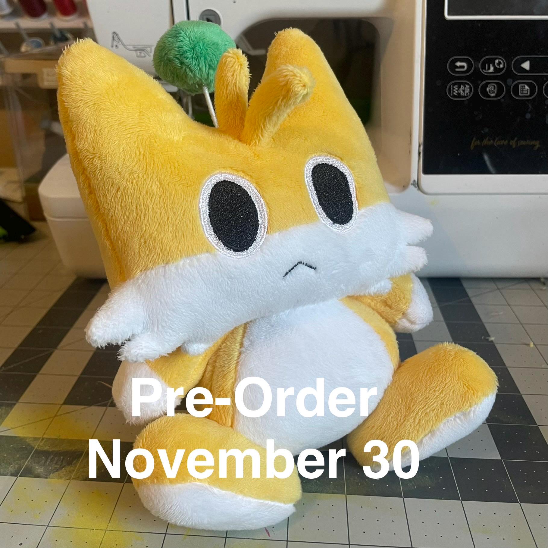 Tails Chao Plush (pre-order November 30) - Etsy