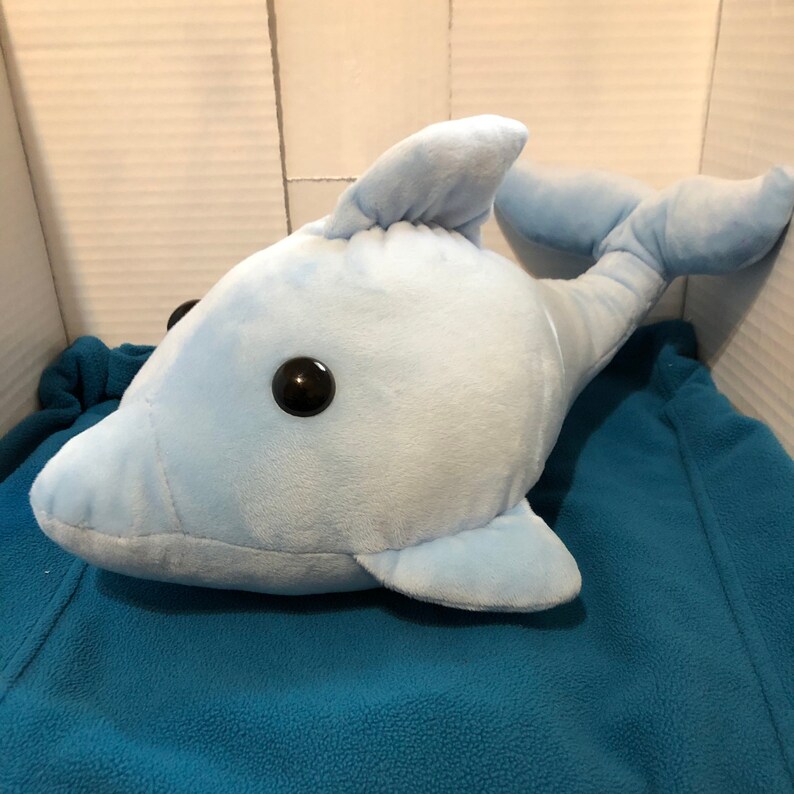 large dolphin stuffed animal