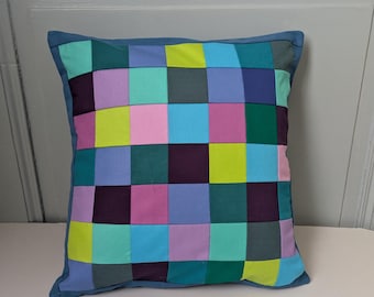 Patchwork cushion cover