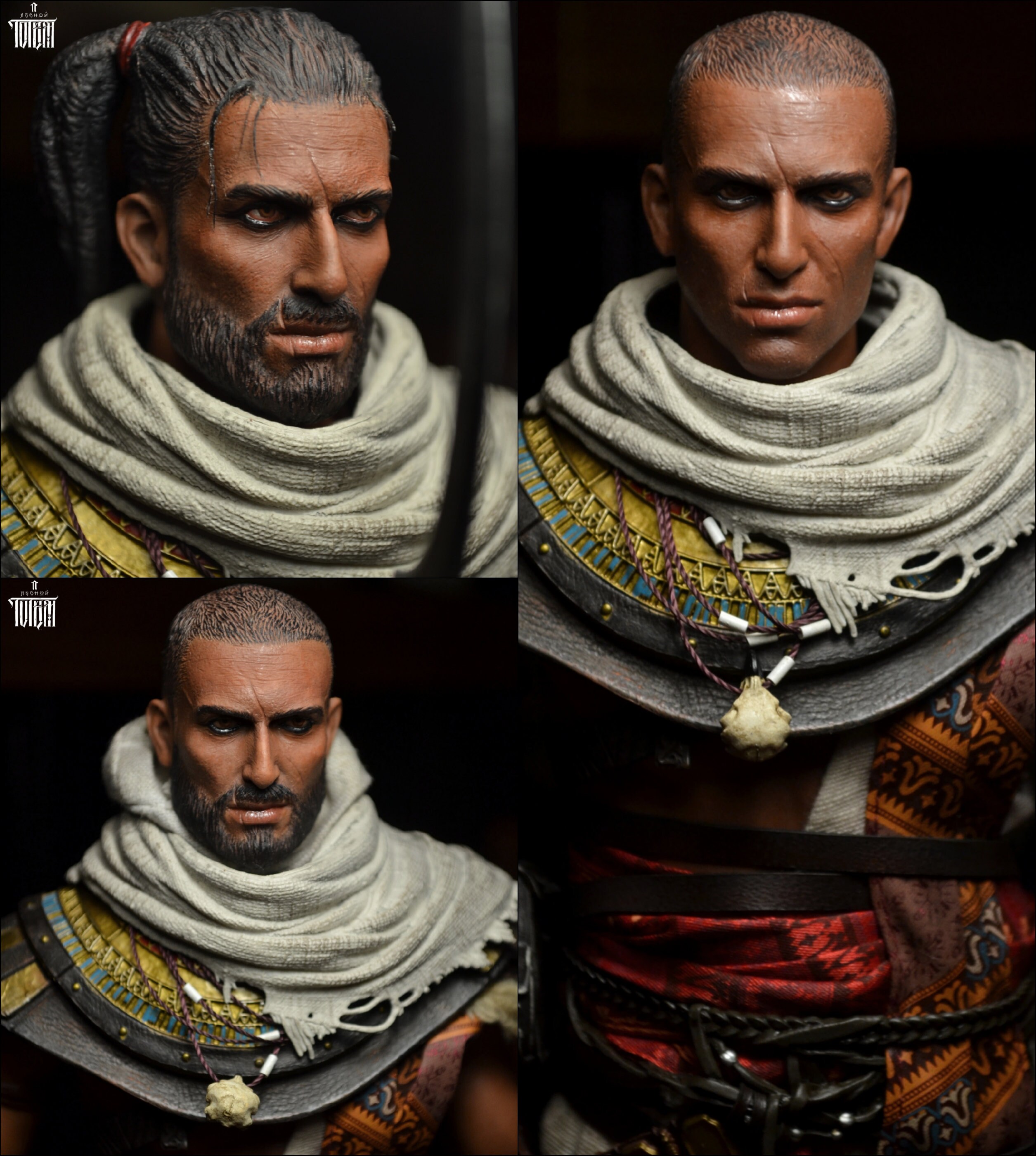 Egyptian Medjay 1/6 Scale Action Figures HeadSculpt Painted Etsy