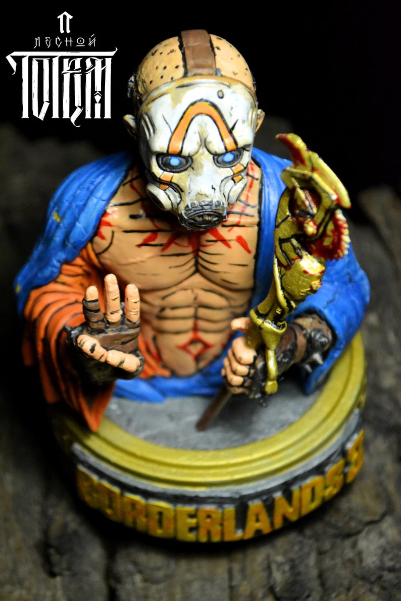 borderlands psycho statue