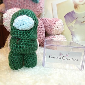 3-Part Among Us Crochet figure