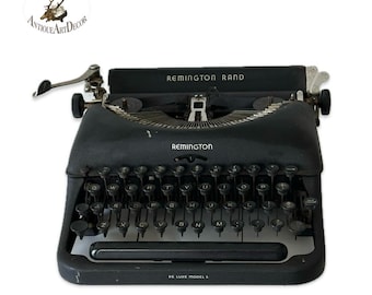 Vintage Remington Rand Typewriter, Model 5, 1947 - Etsy