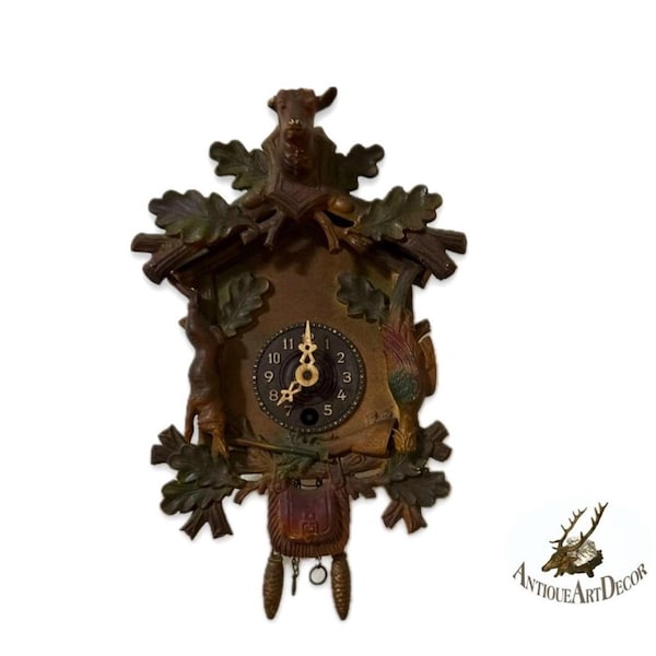 Rabbit Clock - Etsy