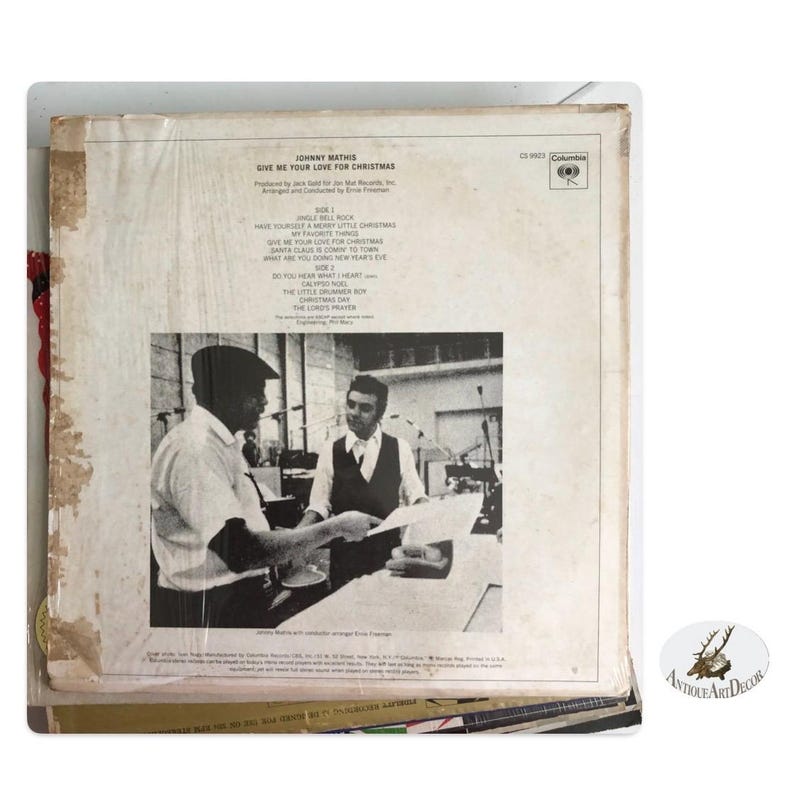 Johnny Mathis Rare Images Johnny Mathis Album COLLECTION Vintage Vinyl Records, Collectible Old ...